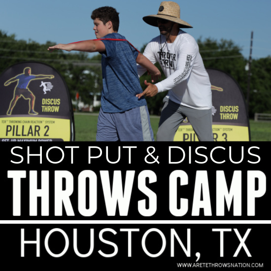 shot put & Discus throws camp texas